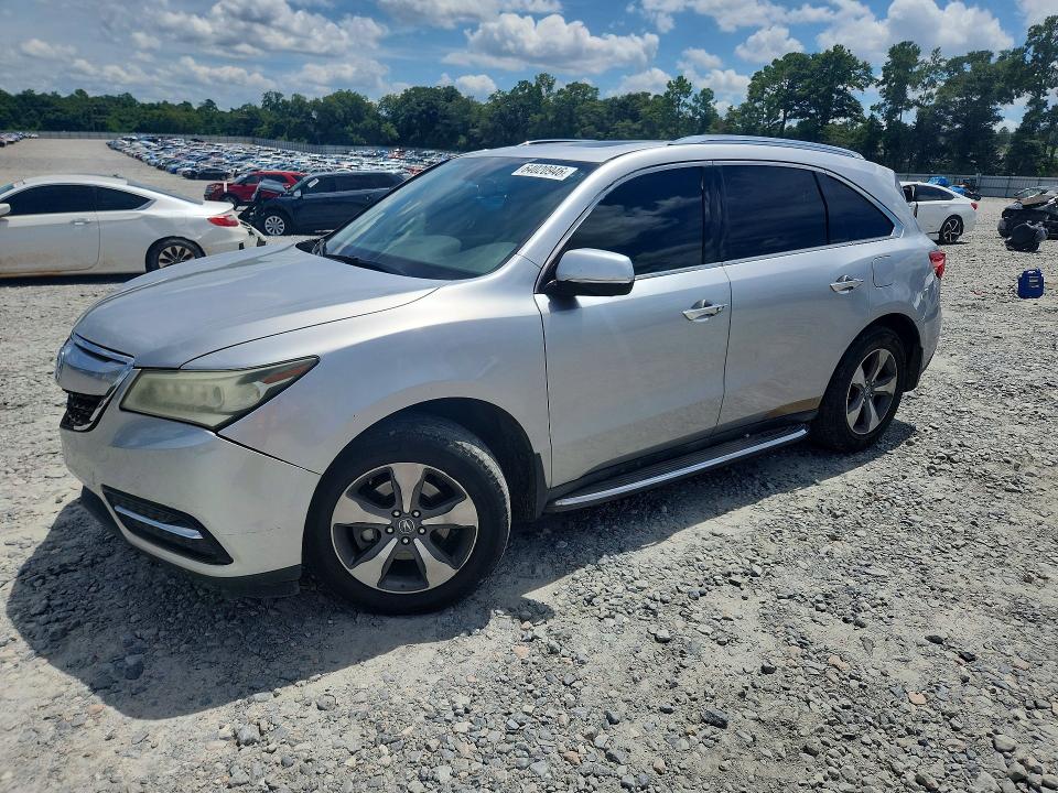 64020946 :رقم المزاد ، 5FRYD3H28EB008644 vin ، 2014 Acura Mdx مزاد بيع