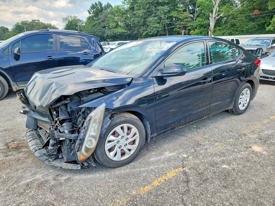 2018 Hyundai Elantra მანქანა იყიდება აუქციონზე, vin: 5NPD74LF5JH323503, აუქციონის ნომერი: 64247586