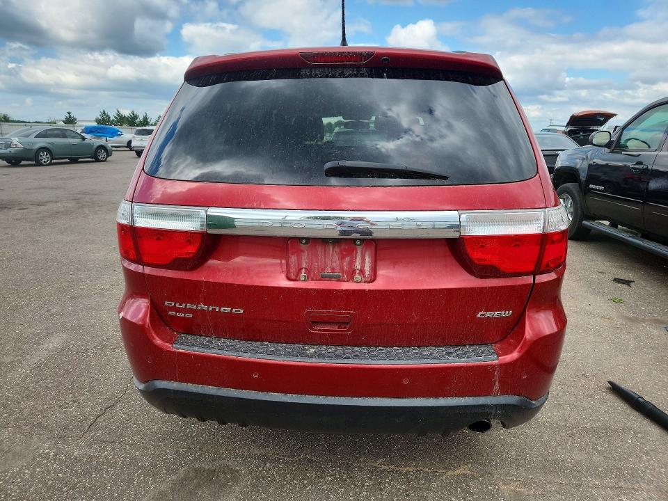 66443296 :رقم المزاد ، 1D4RE4GG6BC653858 vin ، 2011 Dodge Durango مزاد بيع