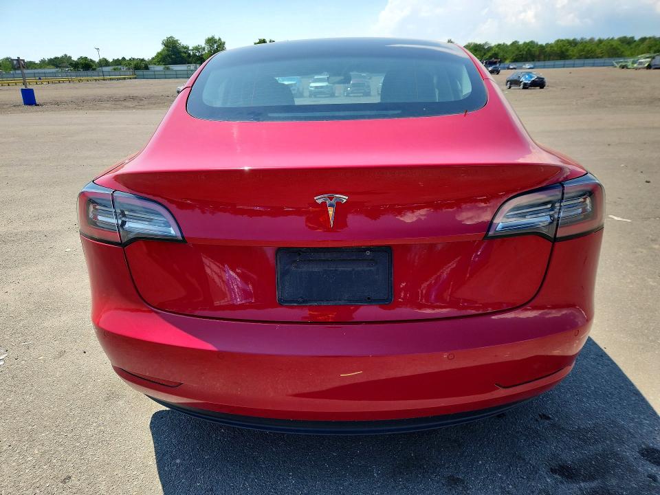 2022 Tesla Model 3 მანქანა იყიდება აუქციონზე, vin: 5YJ3E1EA4NF185846, აუქციონის ნომერი: 63737886