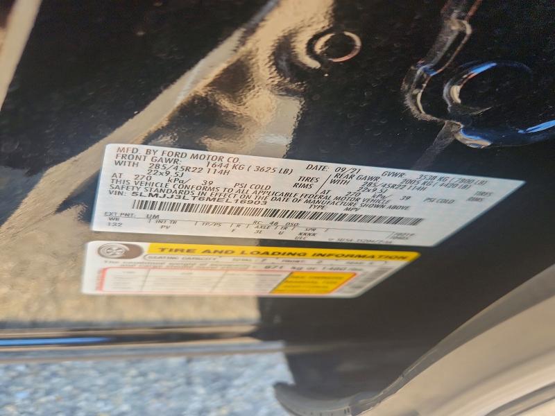 63819116 :رقم المزاد ، 5LMJJ3LT6MEL16903 vin ، 2021 Lincoln Navigator مزاد بيع