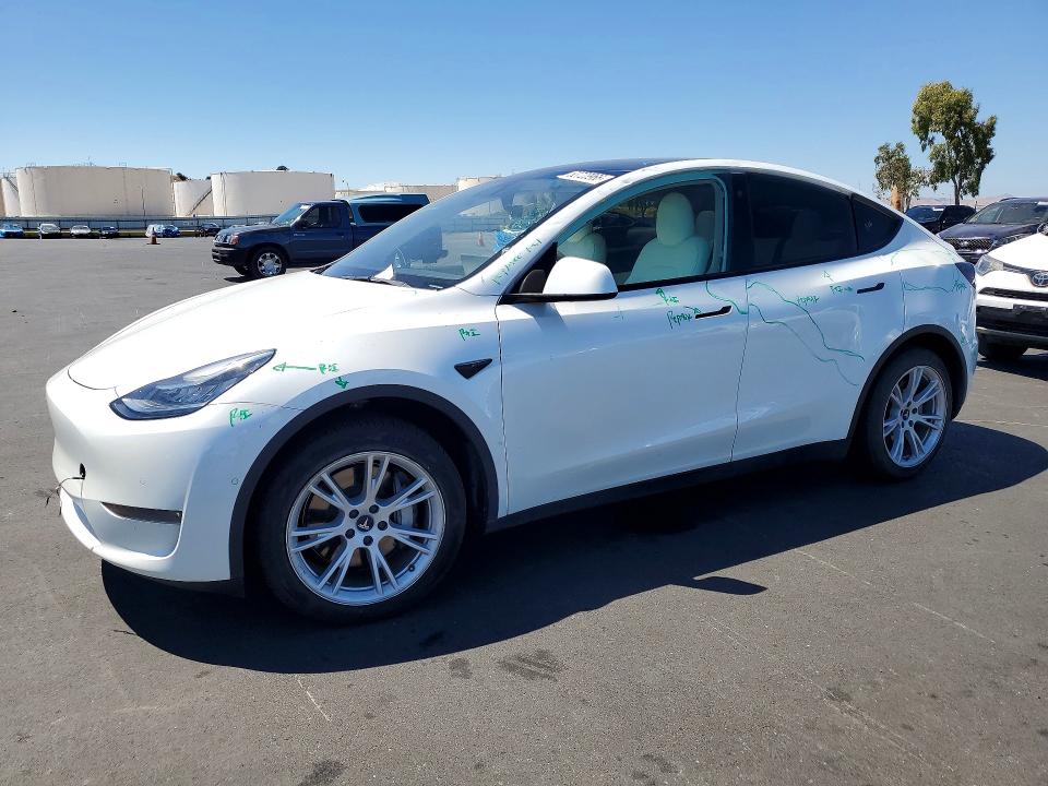 Aukcja sprzedaży 2021 Tesla Model Y, vin: 5YJYGAEE3MF228297, numer aukcji: 63723966