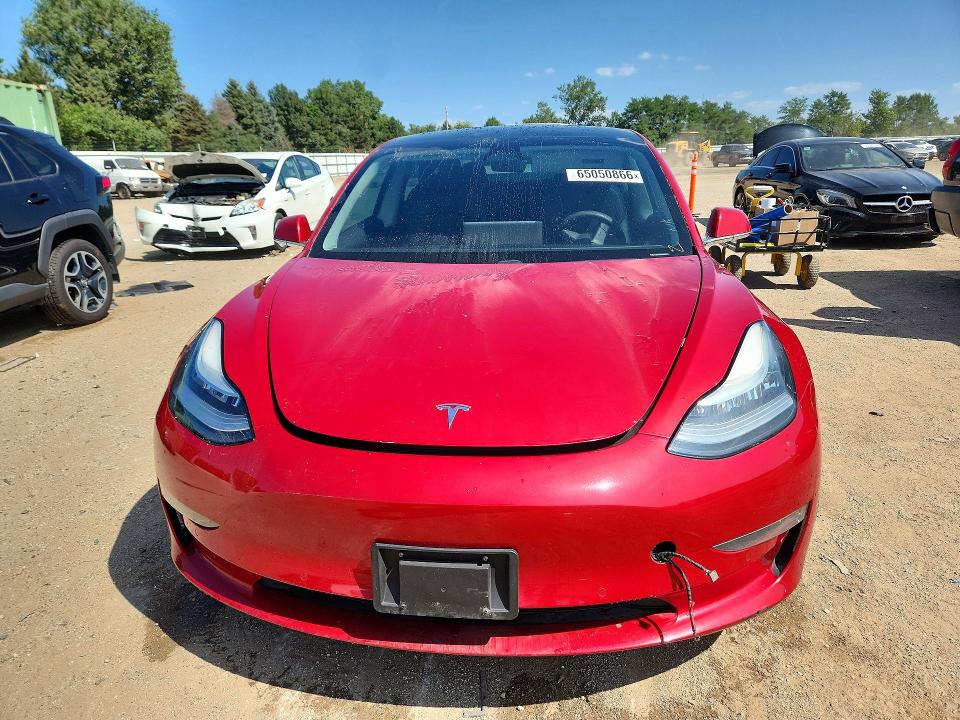 65050866 :رقم المزاد ، 5YJ3E1EA6LF705624 vin ، 2020 Tesla Model 3 مزاد بيع