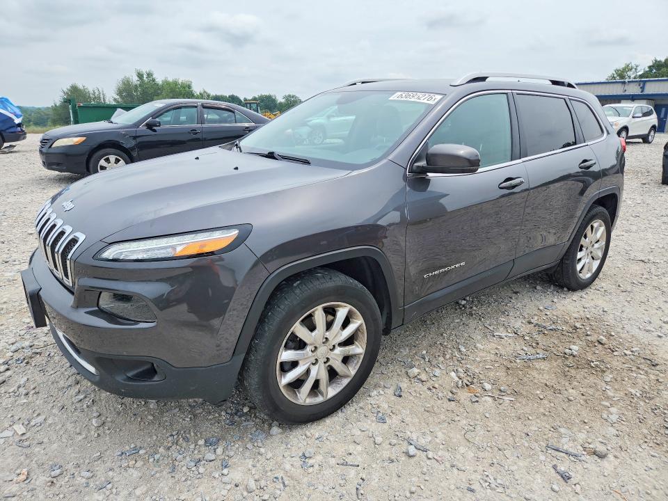 63695276 :رقم المزاد ، 1C4PJMDB9HW596538 vin ، 2017 Jeep Cherokee مزاد بيع