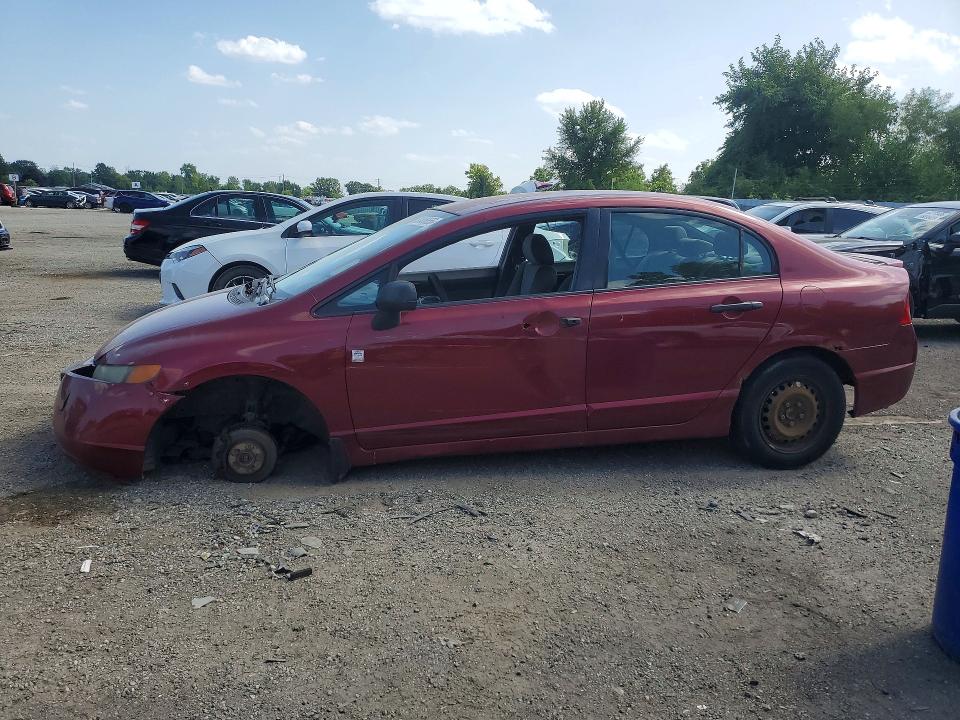Aukcja sprzedaży 2008 Honda Civic, vin: 2HGFA16208H020182, numer aukcji: 61406656