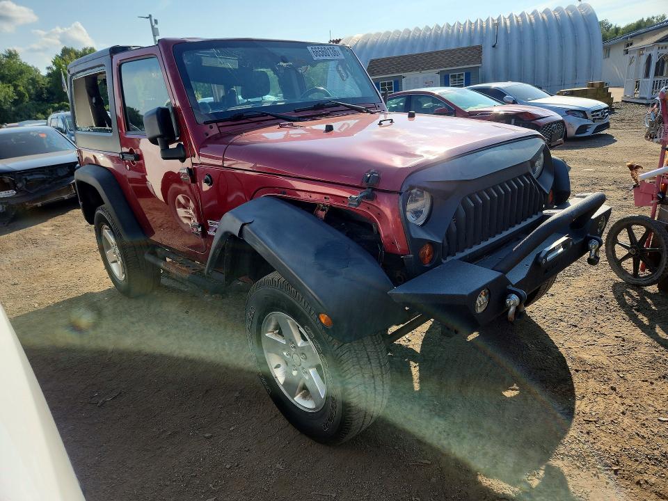 66560136 :رقم المزاد ، 1C4AJWAGXCL263261 vin ، 2012 Jeep Wrangler مزاد بيع