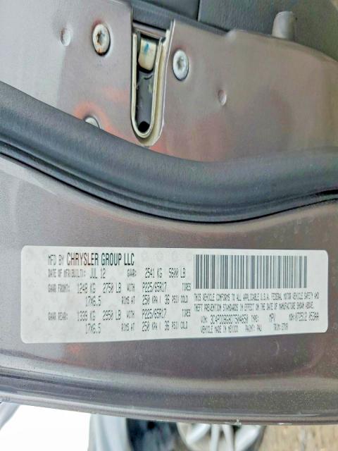 Aukcja sprzedaży 2013 Dodge Journey, vin: 3C4PDDBG8DT504650, numer aukcji: 65262426