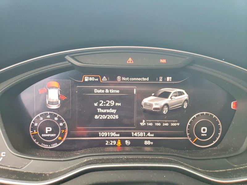 Aukcja sprzedaży 2018 Audi Q5, vin: WA1BNAFY1J2211432, numer aukcji: 64958196