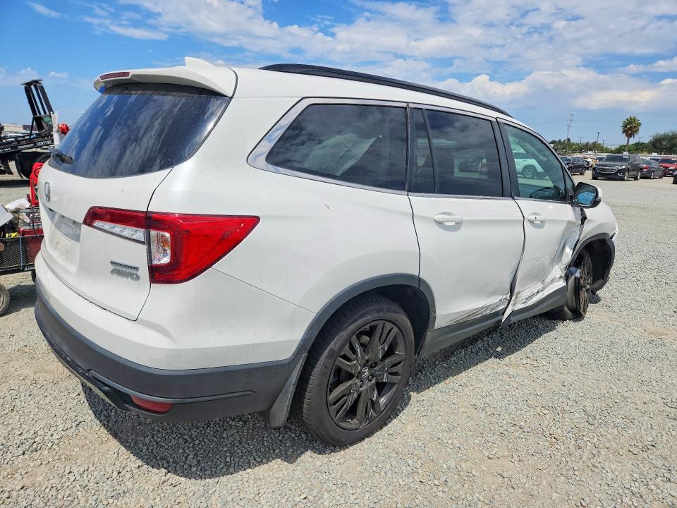 2022 Honda Pilot მანქანა იყიდება აუქციონზე, vin: 5FNYF6H2XNB099090, აუქციონის ნომერი: 66129616