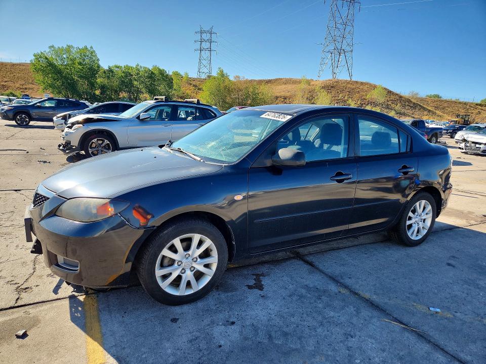 2007 Mazda 3 მანქანა იყიდება აუქციონზე, vin: JM1BK12F671627705, აუქციონის ნომერი: 64762826