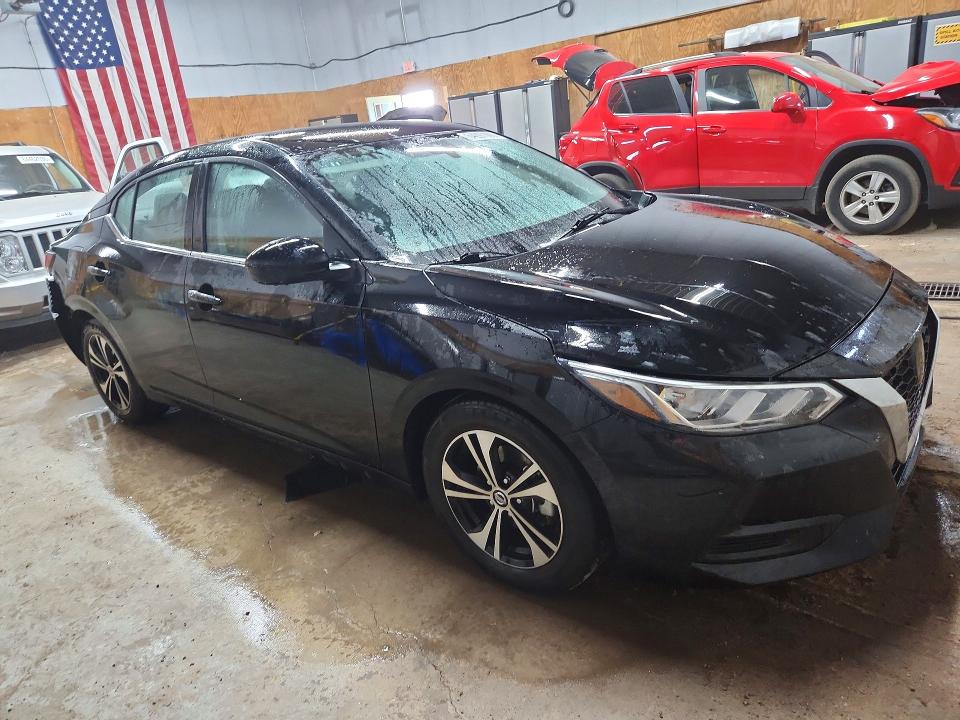 2022 Nissan Sentra მანქანა იყიდება აუქციონზე, vin: 3N1AB8CVXNY241391, აუქციონის ნომერი: 64097096