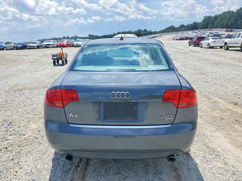 2007 Audi A4 მანქანა იყიდება აუქციონზე, vin: WAUDF78E67A216106, აუქციონის ნომერი: 64579036