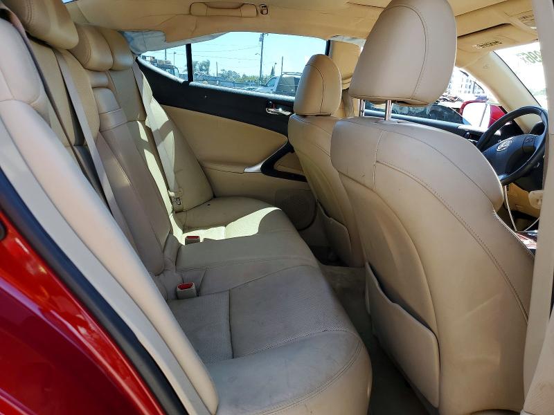 Aukcja sprzedaży 2006 Lexus Is, vin: JTHBK262265004486, numer aukcji: 65536396