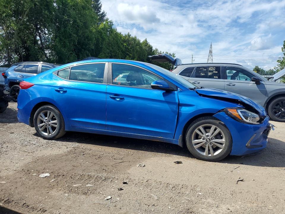 65029516 :رقم المزاد ، KMHD84LFXHU289647 vin ، 2017 Hyundai Elantra مزاد بيع