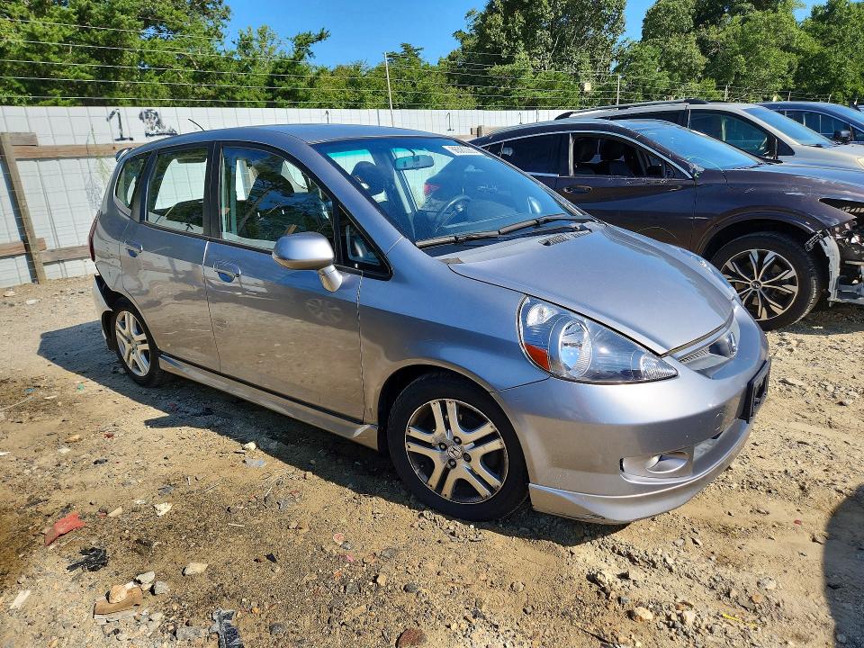66583366 :رقم المزاد ، JHMGD37687S041617 vin ، 2007 Honda Fit مزاد بيع