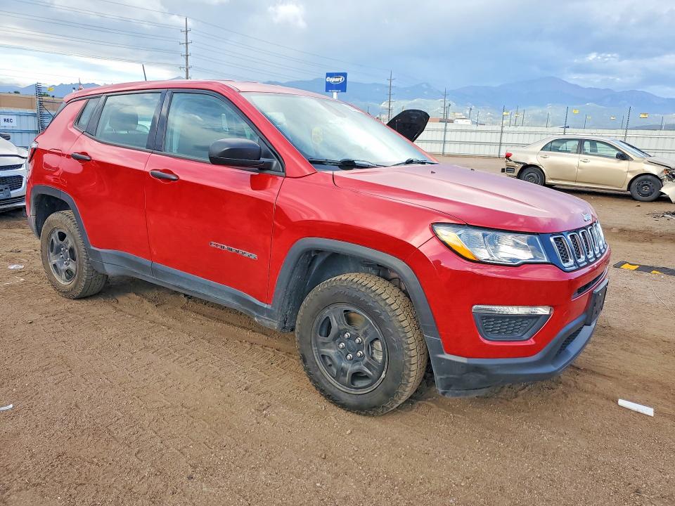 2021 Jeep Compass მანქანა იყიდება აუქციონზე, vin: 3C4NJDAB3MT561182, აუქციონის ნომერი: 65689036