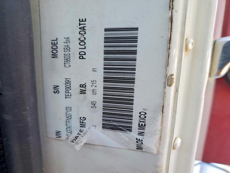 64898486 :رقم المزاد ، 3HTJGTKT7FN507103 vin ، 2015 Caterpillar Ct660 مزاد بيع