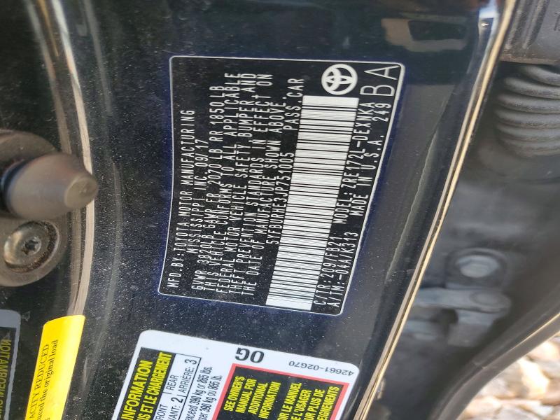 Aukcja sprzedaży 2018 Toyota Corolla, vin: 5YFBURHE3JP751005, numer aukcji: 64551696