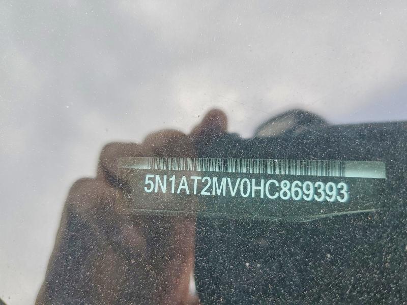 Aukcja sprzedaży 2017 Nissan Rogue, vin: 5N1AT2MV0HC869393, numer aukcji: 63494836