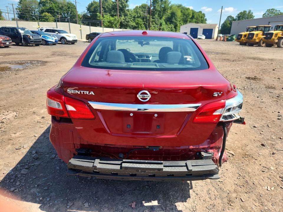 64117046 :رقم المزاد ، 3N1AB7AP7KY300567 vin ، 2019 Nissan Sentra مزاد بيع