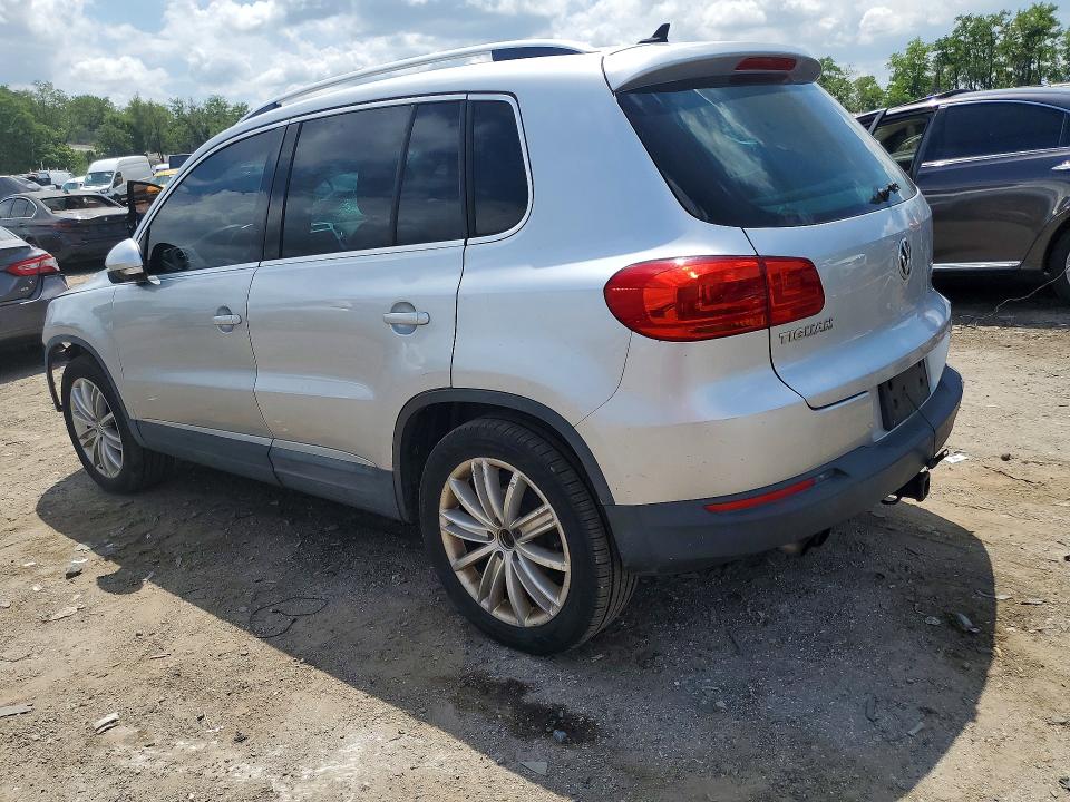 2013 Volkswagen Tiguan მანქანა იყიდება აუქციონზე, vin: WVGBV7AX4DW546913, აუქციონის ნომერი: 65281026