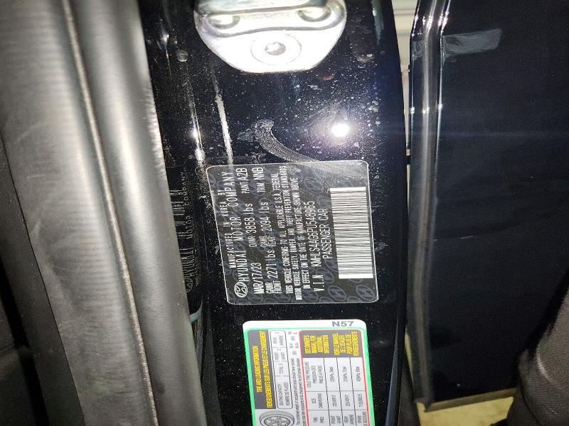 64389576 :رقم المزاد ، KMHLS4AG6PU548965 vin ، 2023 Hyundai Elantra مزاد بيع