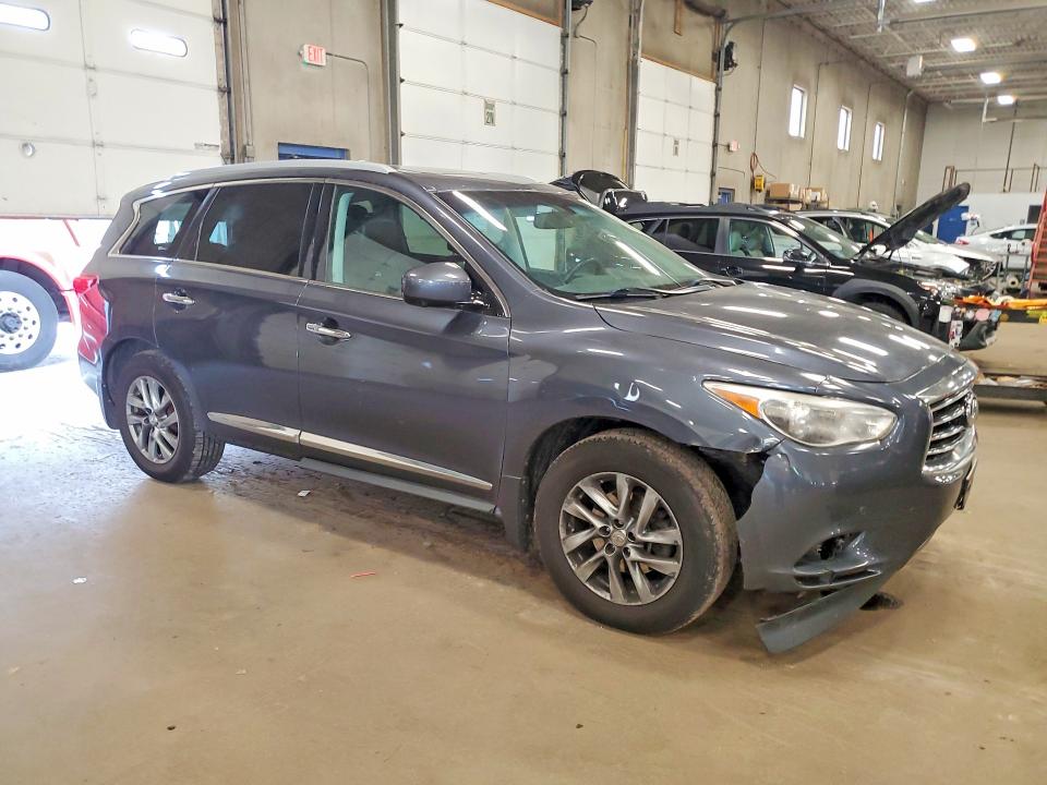 63448486 :رقم المزاد ، 5N1AL0MM3DC349758 vin ، 2013 Infiniti Jx35 مزاد بيع