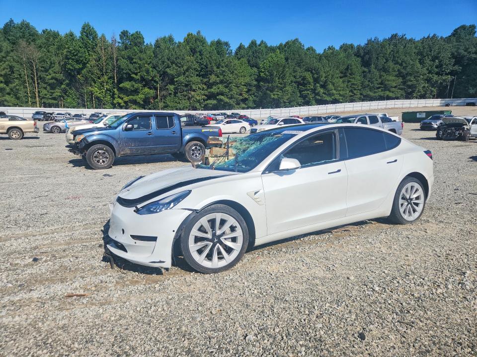 65600286 :رقم المزاد ، 5YJ3E1EB5NF261955 vin ، 2022 Tesla Model 3 مزاد بيع
