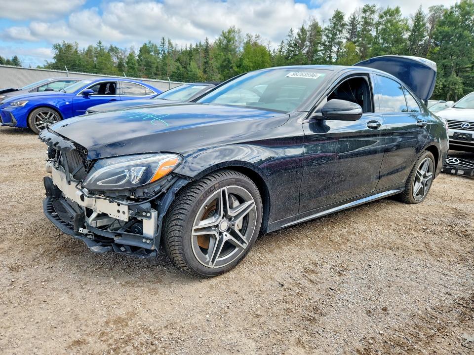 66263596 :رقم المزاد ، 55SWF4KB5HU225797 vin ، 2017 Mercedes-benz C مزاد بيع