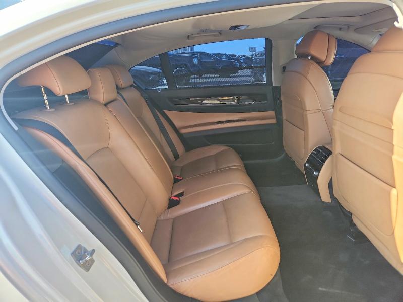 2010 Bmw 750 მანქანა იყიდება აუქციონზე, vin: WBAKC8C5XAC430847, აუქციონის ნომერი: 64432156