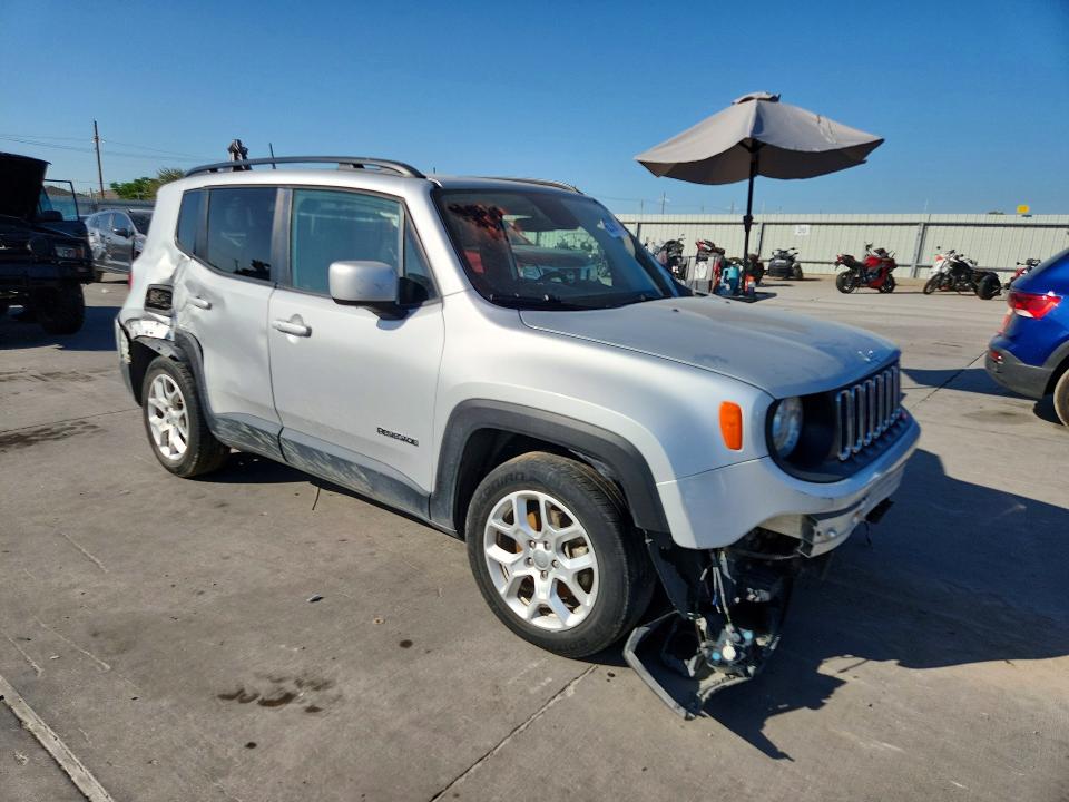 2018 Jeep Renegade მანქანა იყიდება აუქციონზე, vin: ZACCJABB7JPJ56592, აუქციონის ნომერი: 65388726