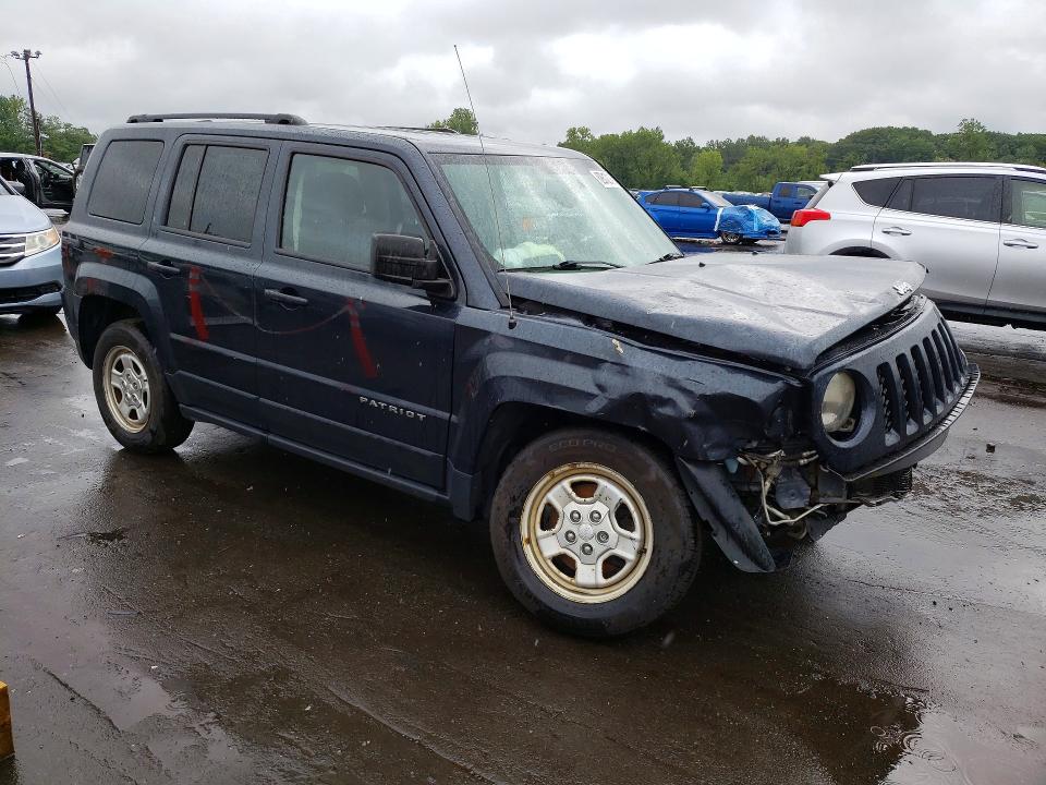 62812016 :رقم المزاد ، 1C4NJRBB2ED820781 vin ، 2014 Jeep Patriot مزاد بيع