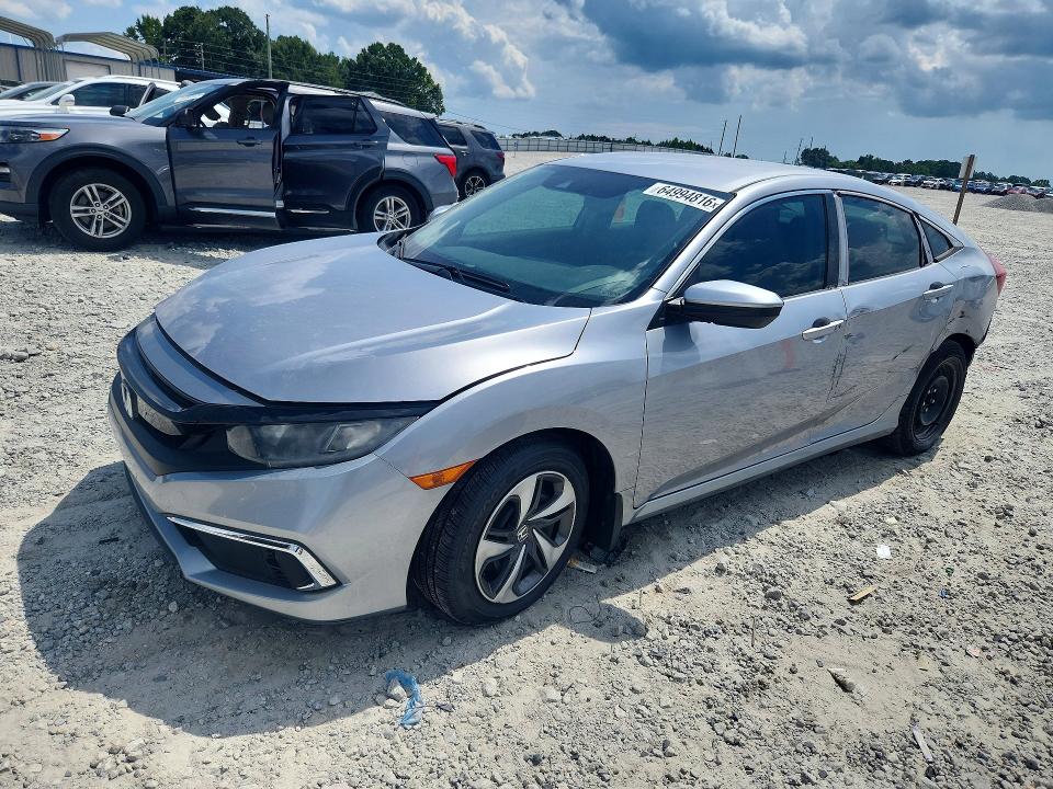 2019 Honda Civic მანქანა იყიდება აუქციონზე, vin: 19XFC2F64KE048376, აუქციონის ნომერი: 64994816