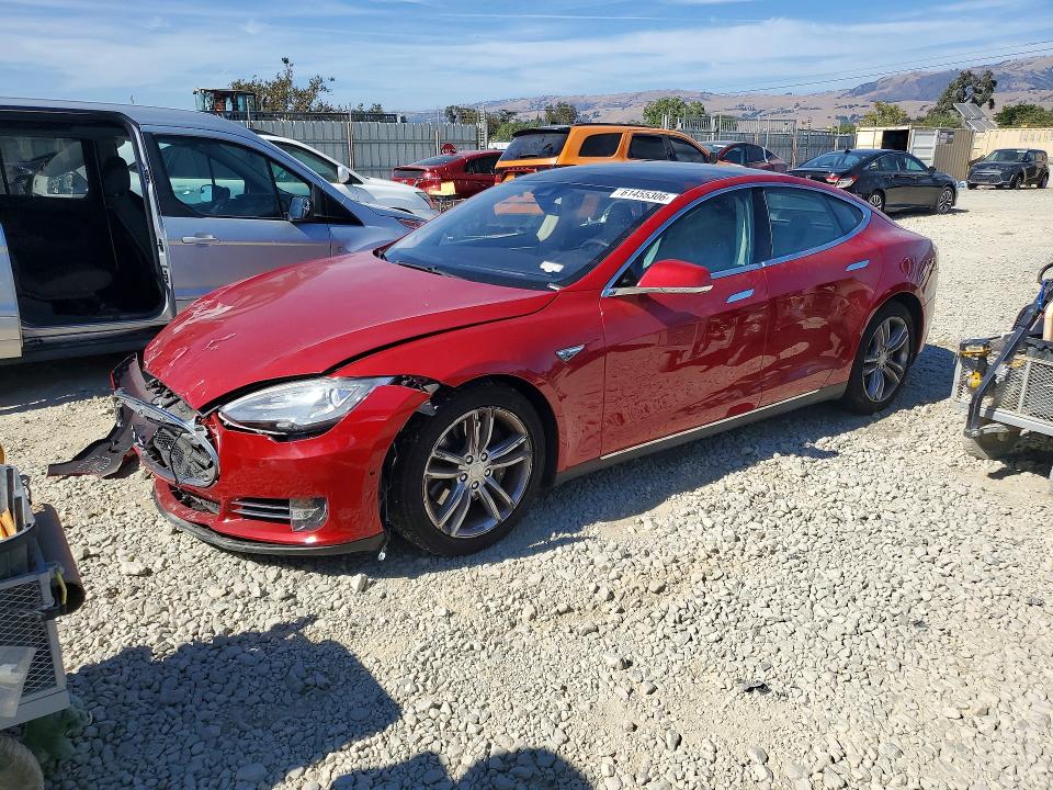Aukcja sprzedaży 2014 Tesla Model S, vin: 5YJSA1S12EFP57282, numer aukcji: 61455306