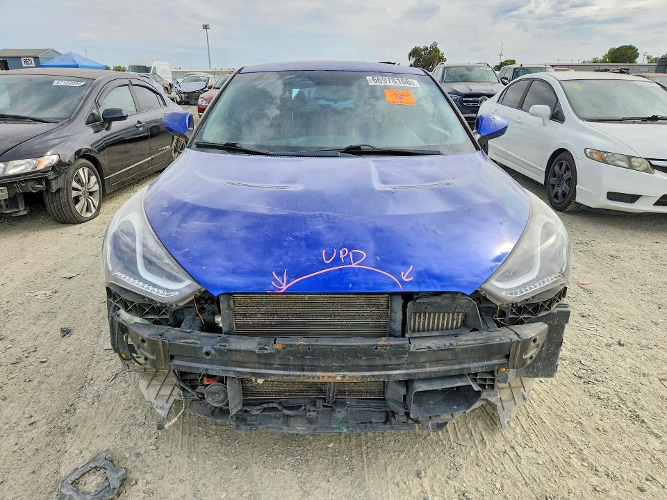 2014 Hyundai Veloster მანქანა იყიდება აუქციონზე, vin: KMHTC6AE0EU202186, აუქციონის ნომერი: 66978166