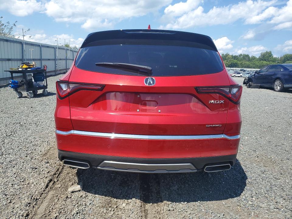 66307616 :رقم المزاد ، 5J8YE1H42SL022439 vin ، 2025 Acura Mdx مزاد بيع