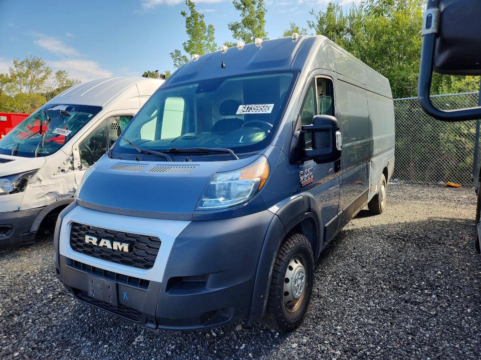 Продажа на аукционе авто 2021 Ram Promaster 3500, vin: 3C6MRVJG6ME536584, номер лота: 64735956