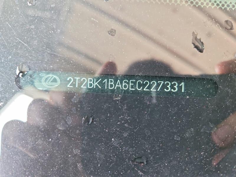Продажа на аукционе авто 2014 Lexus Rx 350, vin: 2T2BK1BA6EC227331, номер лота: 62932516