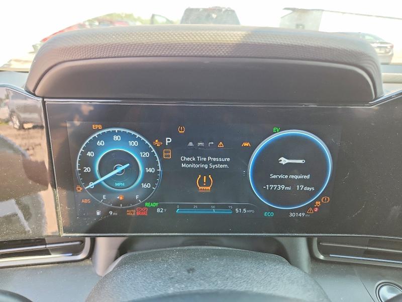 2025 Hyundai Elantra Hybrid მანქანა იყიდება აუქციონზე, vin: KMHLM4DJ2SU148623, აუქციონის ნომერი: 64626056