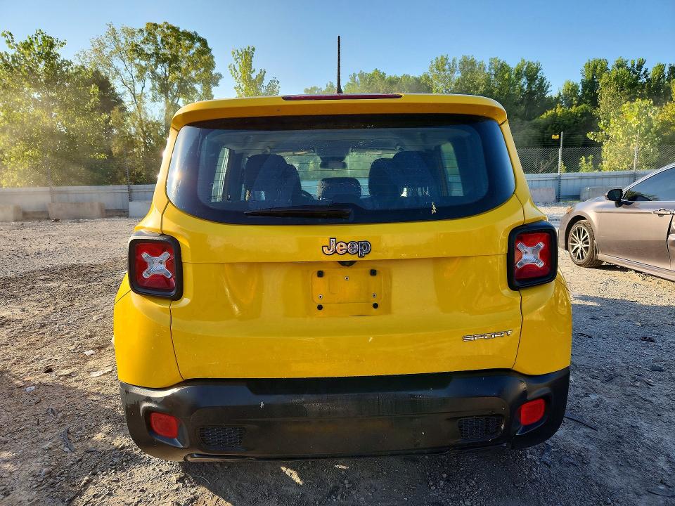 Продаж на аукціоні авто 2016 Jeep Renegade, vin: ZACCJAATXGPD11643, номер лоту: 63751776