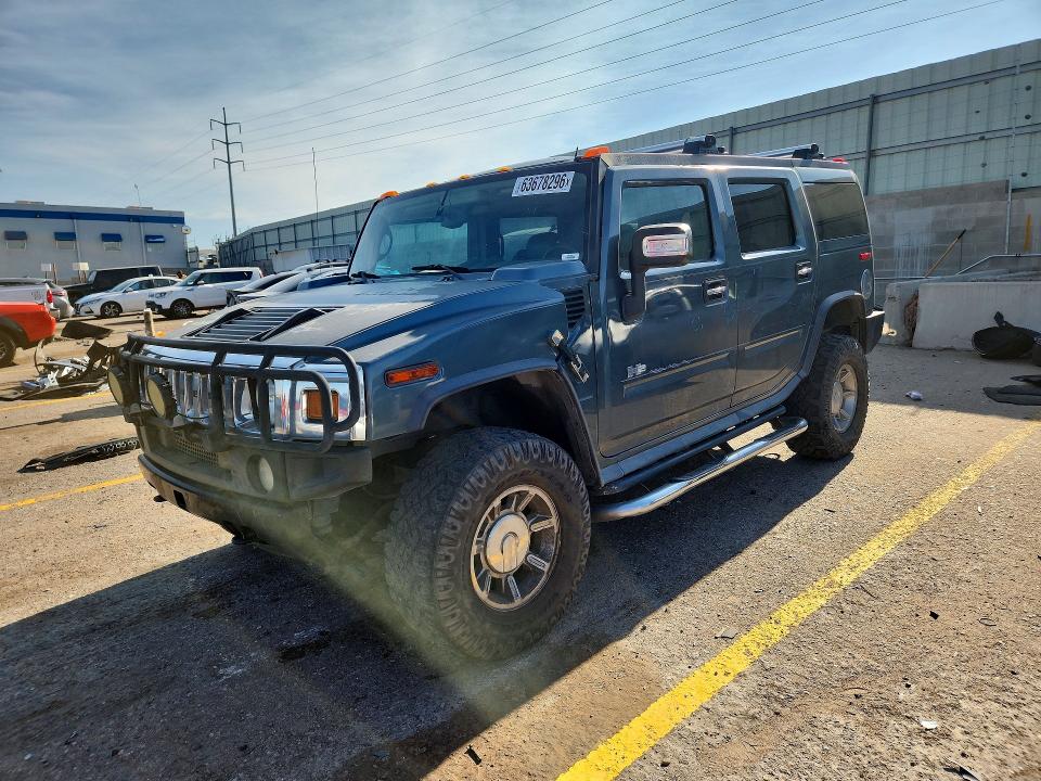 2005 Hummer H2 მანქანა იყიდება აუქციონზე, vin: 5GRGN23U15H116518, აუქციონის ნომერი: 63678296