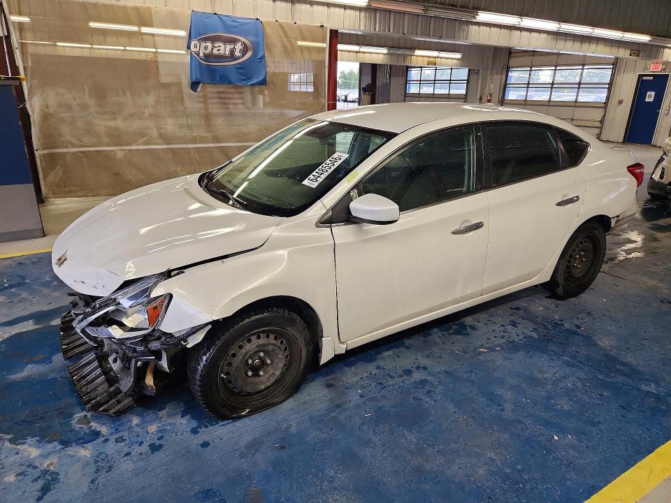 2019 Nissan Sentra მანქანა იყიდება აუქციონზე, vin: 3N1AB7AP3KL603682, აუქციონის ნომერი: 64485546