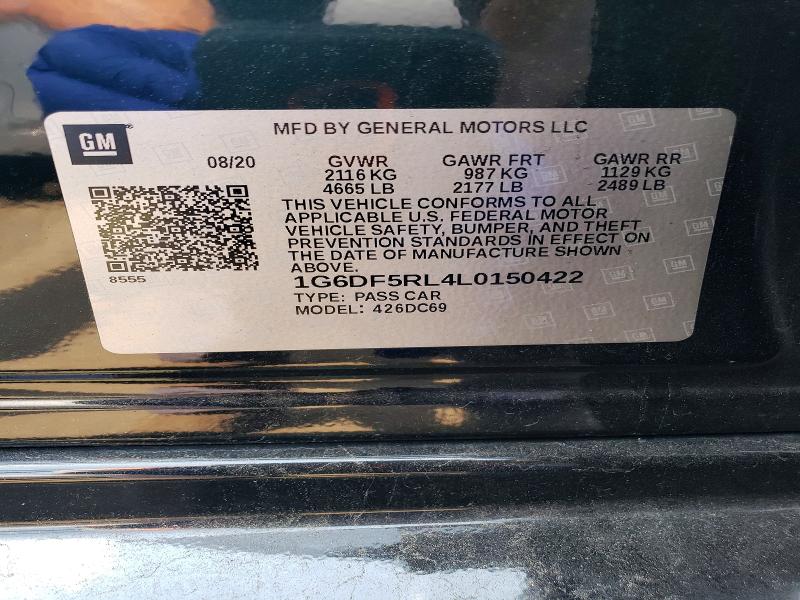 Продажа на аукционе авто 2020 Cadillac Ct4, vin: 1G6DF5RL4L0150422, номер лота: 63718216