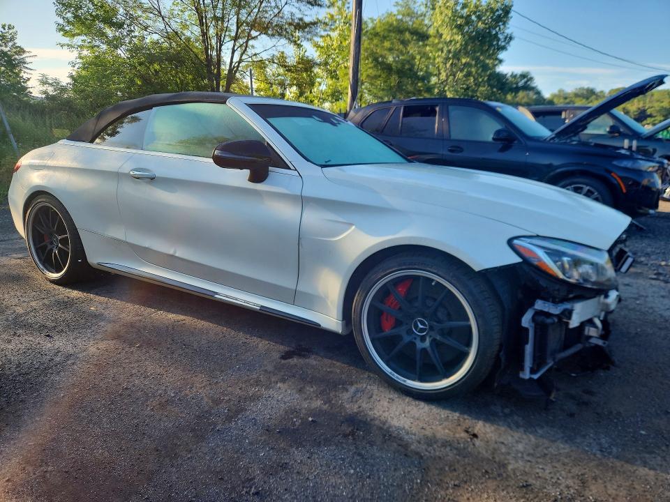 2017 Mercedes-benz C მანქანა იყიდება აუქციონზე, vin: WDDWK8HB9HF461284, აუქციონის ნომერი: 63934336