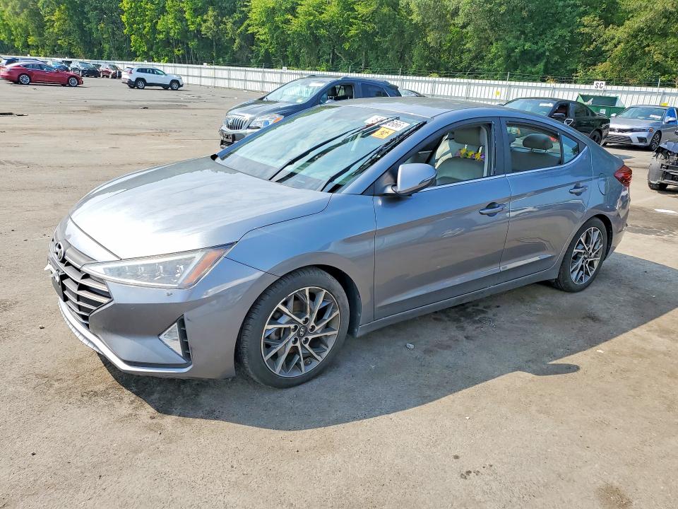 2019 Hyundai Elantra მანქანა იყიდება აუქციონზე, vin: KMHD84LF6KU883675, აუქციონის ნომერი: 64422666