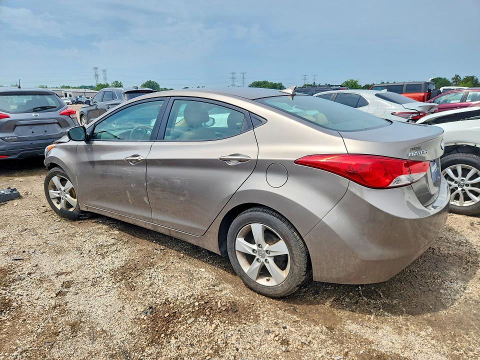 64644166 :رقم المزاد ، 5NPDH4AE3DH394226 vin ، 2013 Hyundai Elantra مزاد بيع