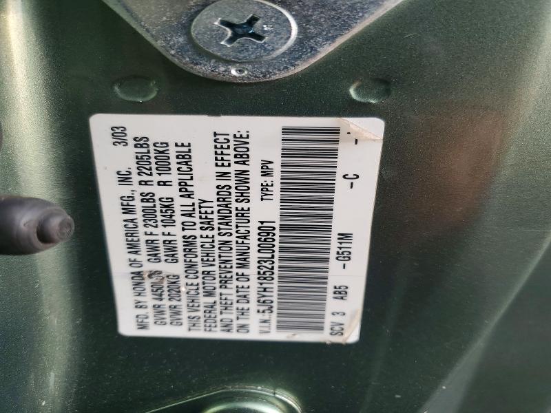 Продажа на аукционе авто 2003 Honda Element, vin: 5J6YH18523L006901, номер лота: 67038156