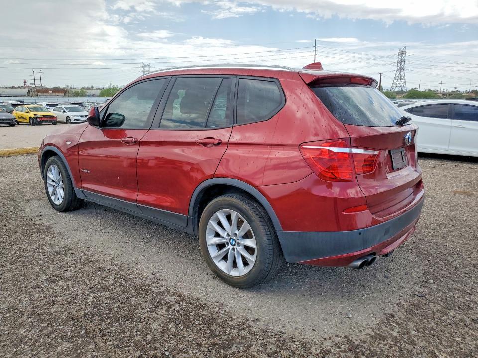 63520296 :رقم المزاد ، 5UXWX9C5XD0A25450 vin ، 2013 Bmw X3 مزاد بيع