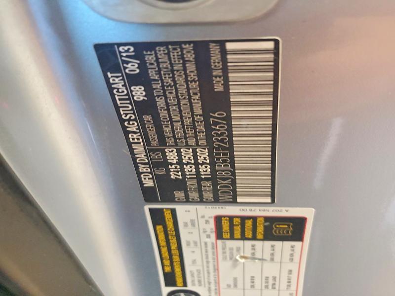 Aukcja sprzedaży 2014 Mercedes-benz E, vin: WDDKJ8JB5EF233676, numer aukcji: 66617236