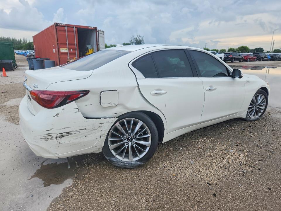 2023 Infiniti Q50 მანქანა იყიდება აუქციონზე, vin: JN1EV7BPXPM510565, აუქციონის ნომერი: 57113586